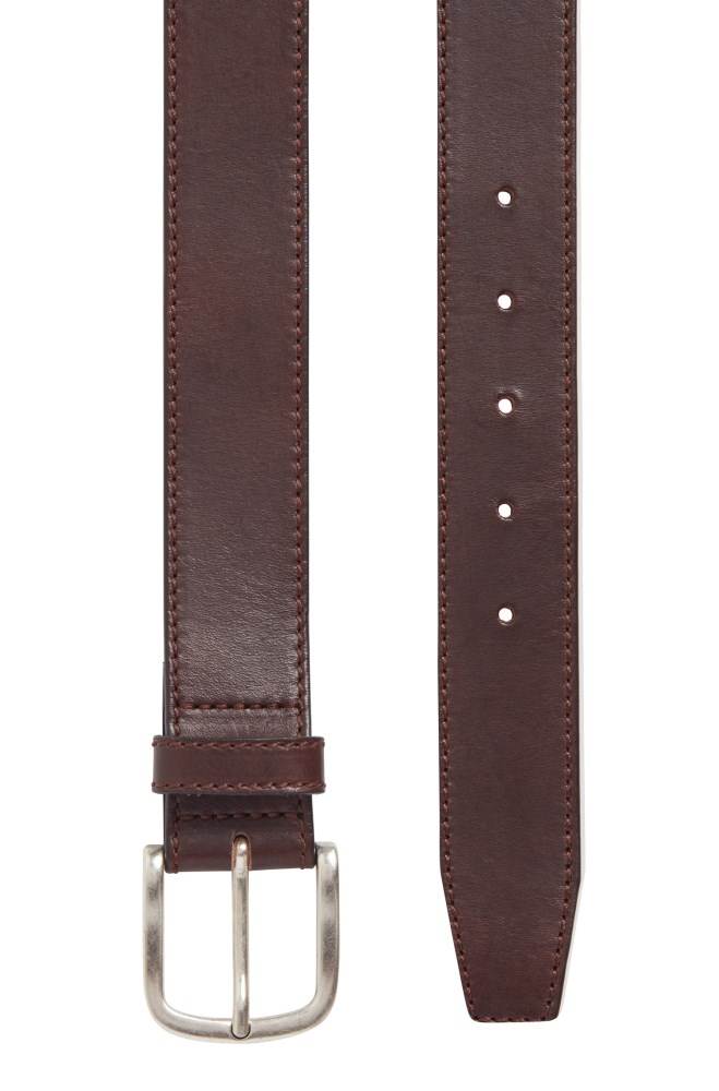 Hugo Boss Pin-buckle belt Mørke Brune | EOf5wivn