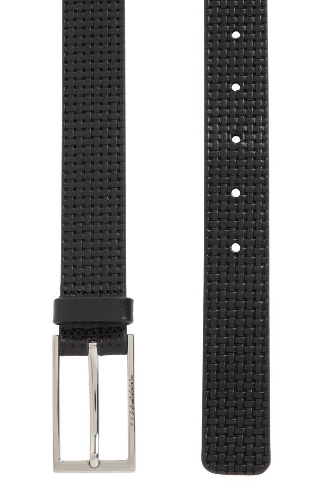 Hugo Boss Pin-buckle belt Svarte | SJHTmawE