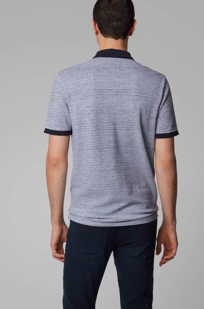 Hugo Boss Polo shirt Blå | 54kVwII1