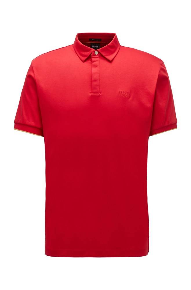 Hugo Boss Polo shirt Rød | 2MXvv87X