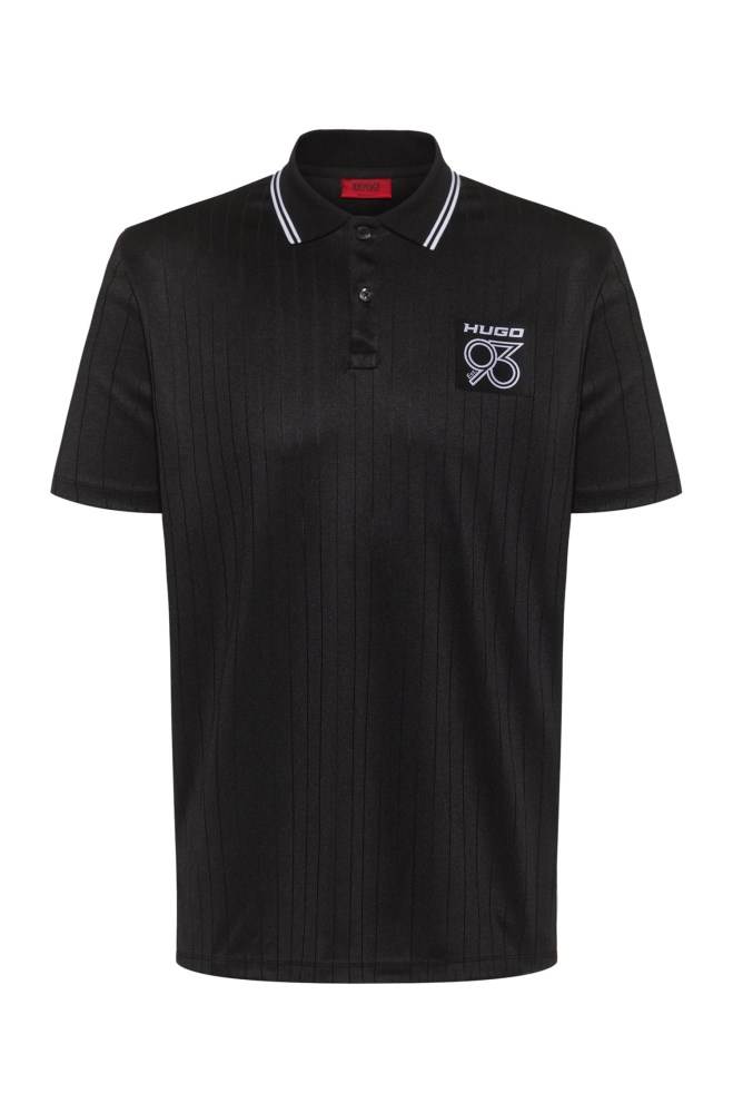 Hugo Boss Polo shirt Svarte | OPDsoW3K