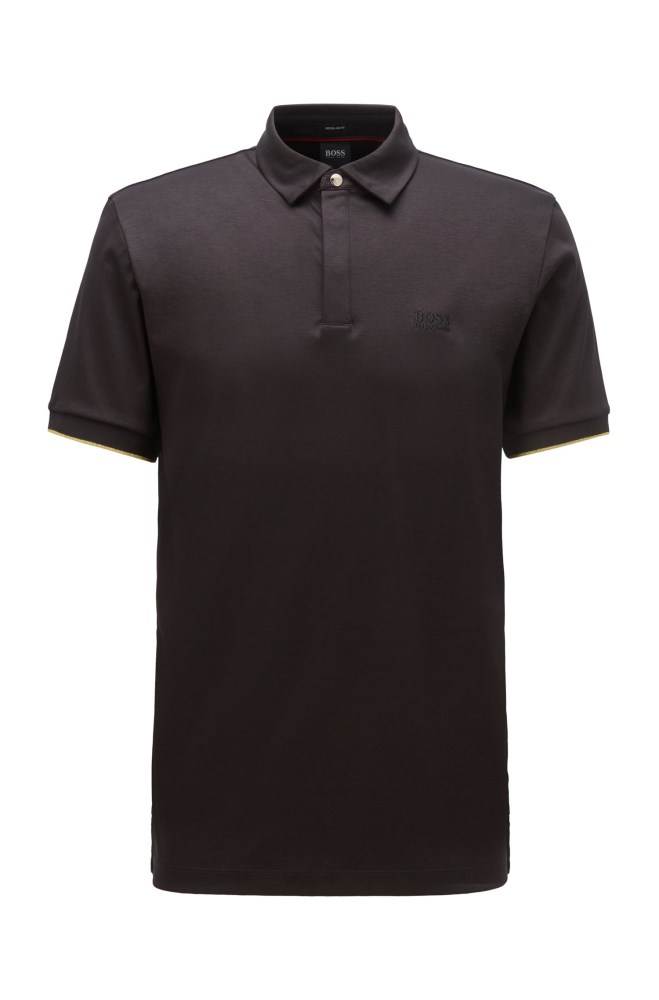 Hugo Boss Polo shirt Svarte | nhpXNRID