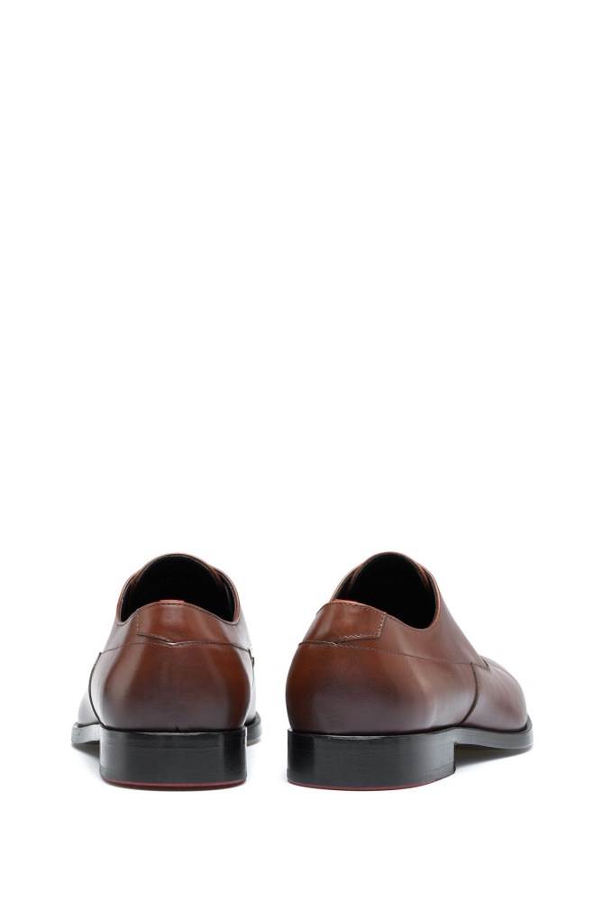 Hugo Boss Portuguese-made Oxford shoes Brune | R1In7EyW