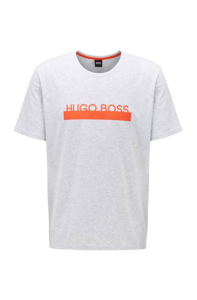 Hugo Boss Pyjama T-shirt Grå | sqp5zkrz