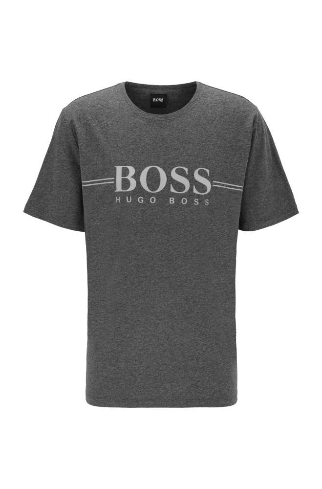 Hugo Boss Pyjama T-shirt Mørke Grå | 5dNmE2tB