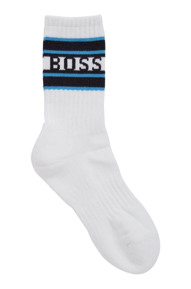 Hugo Boss Quarter-length socks Hvite | jgrRTXzO