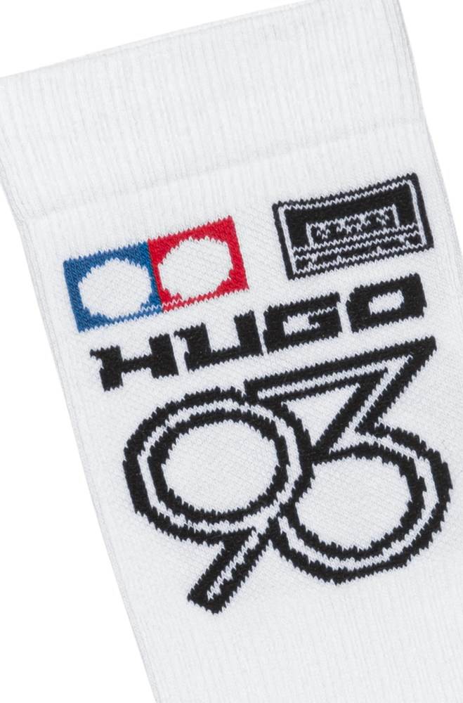 Hugo Boss Quarter-length socks Hvite | nTrZRibR