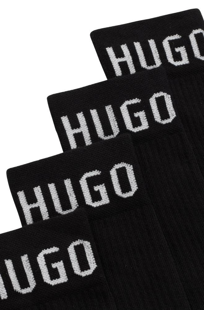 Hugo Boss Quarter-length socks Svarte | SVyZf47z