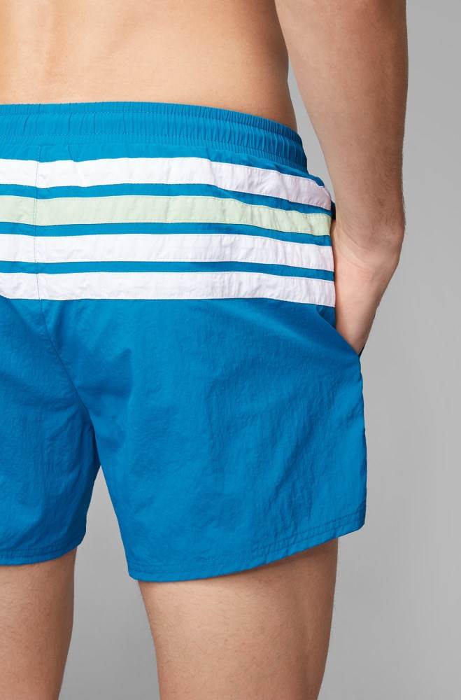 Hugo Boss Quick-dry swim shorts Blå | ELUcYegg