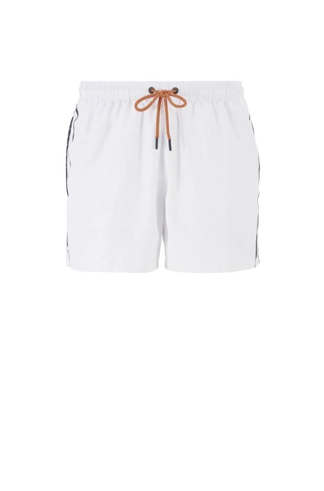 Hugo Boss Quick-dry swim shorts Hvite | b8Ap0zY8