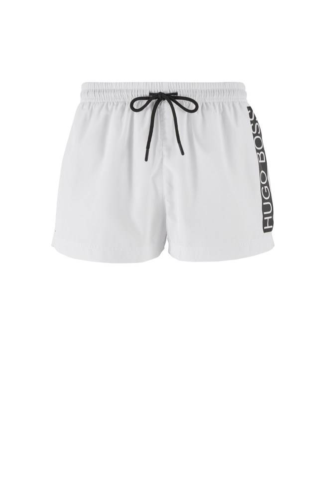 Hugo Boss Quick-dry swim shorts Hvite | tyXufn7n