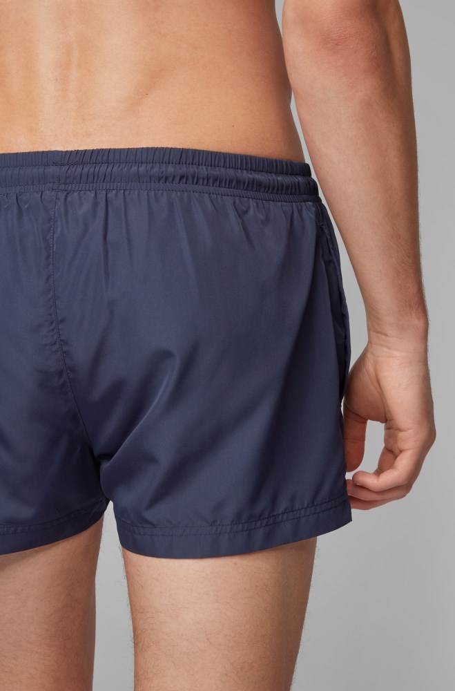 Hugo Boss Quick-dry swim shorts Mørke Blå | zczGHerT