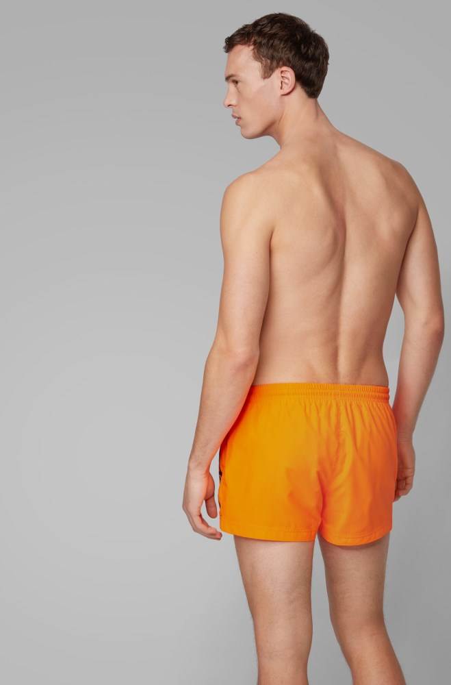 Hugo Boss Quick-dry swim shorts Oransje | CaK6BmfP