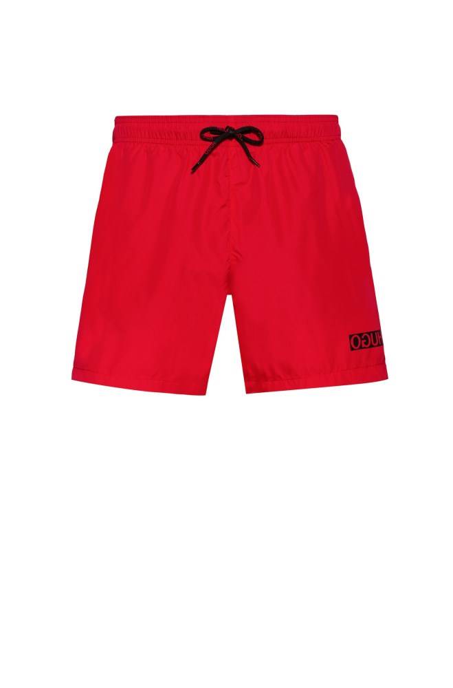 Hugo Boss Quick-dry swim shorts Rød | MAEsIBtS