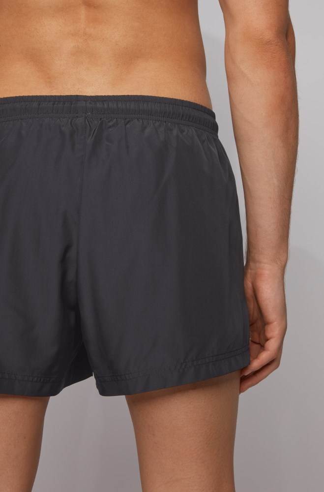 Hugo Boss Quick-dry swim shorts Svarte | 1DU7zpL3