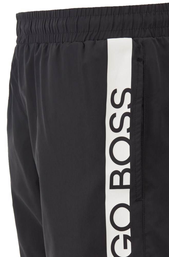 Hugo Boss Quick-dry swim shorts Svarte | XXdDintG