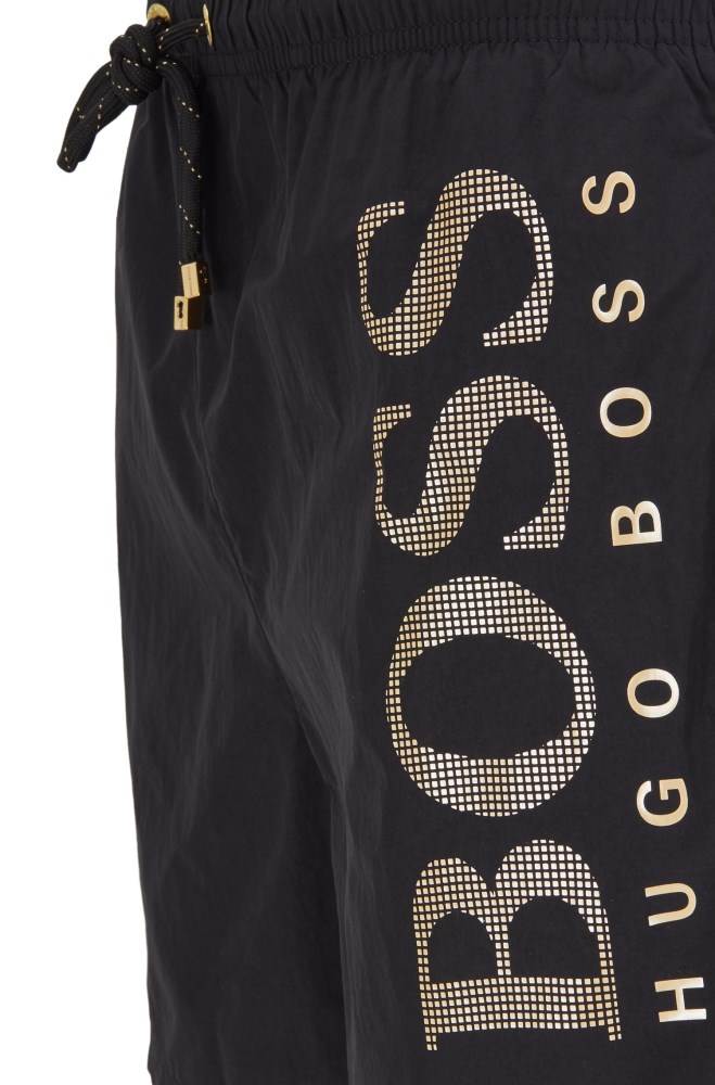 Hugo Boss Quick-dry swim shorts Svarte | sqUUwO77