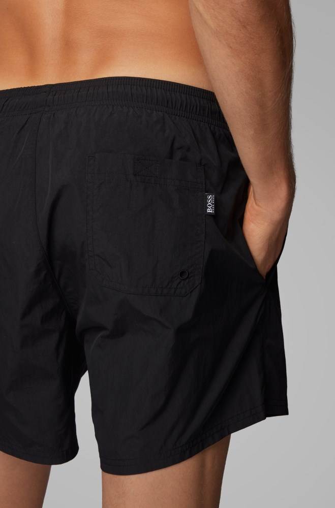 Hugo Boss Quick-dry swim shorts Svarte | sqUUwO77