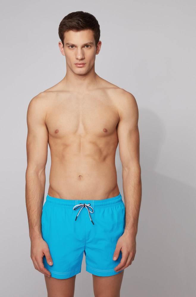 Hugo Boss Quick-drying swim shorts Blå | UIesXpS6