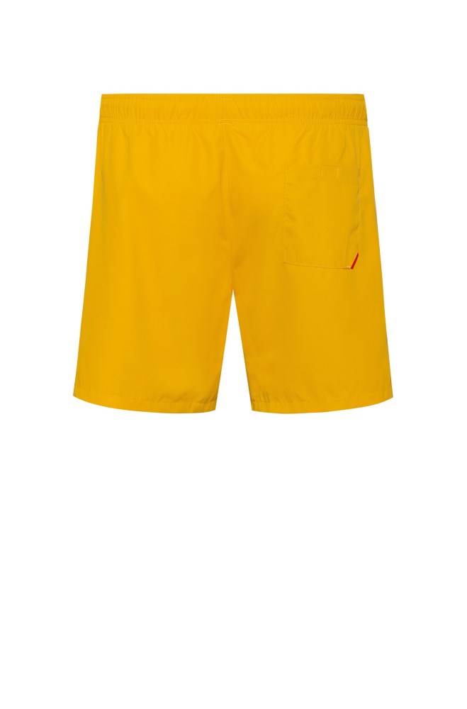 Hugo Boss Quick-drying swim shorts Gul | tZlZziLS