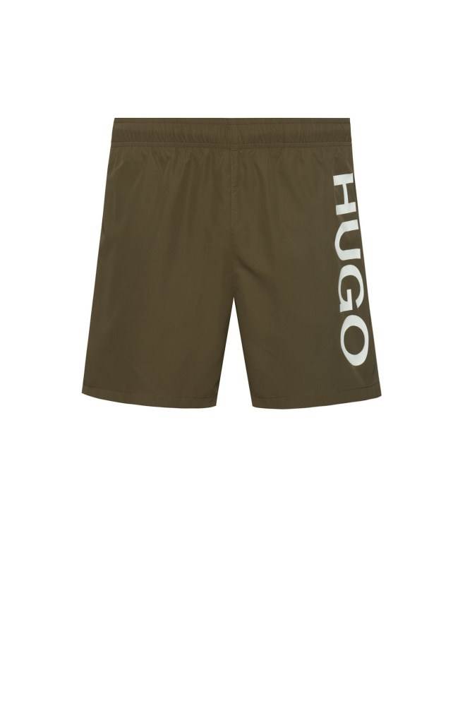 Hugo Boss Quick-drying swim shorts Khaki | 4DolhbIy