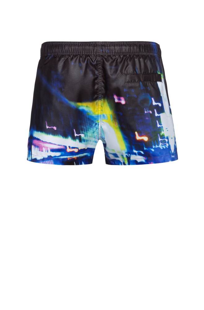 Hugo Boss Quick-drying swim shorts Svarte | sU0lZbTP