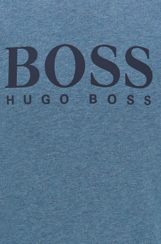 Hugo Boss Raglan-sleeve pyjama T-shirt Blå | jHXBlRYO