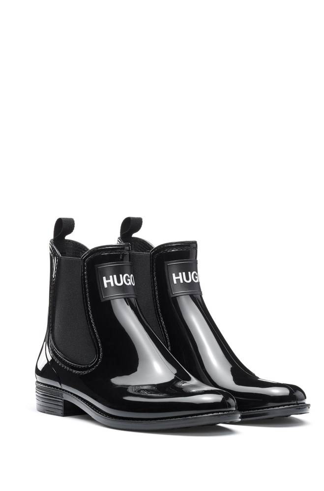 Hugo Boss Rain booties Svarte | Dnhs4XqC