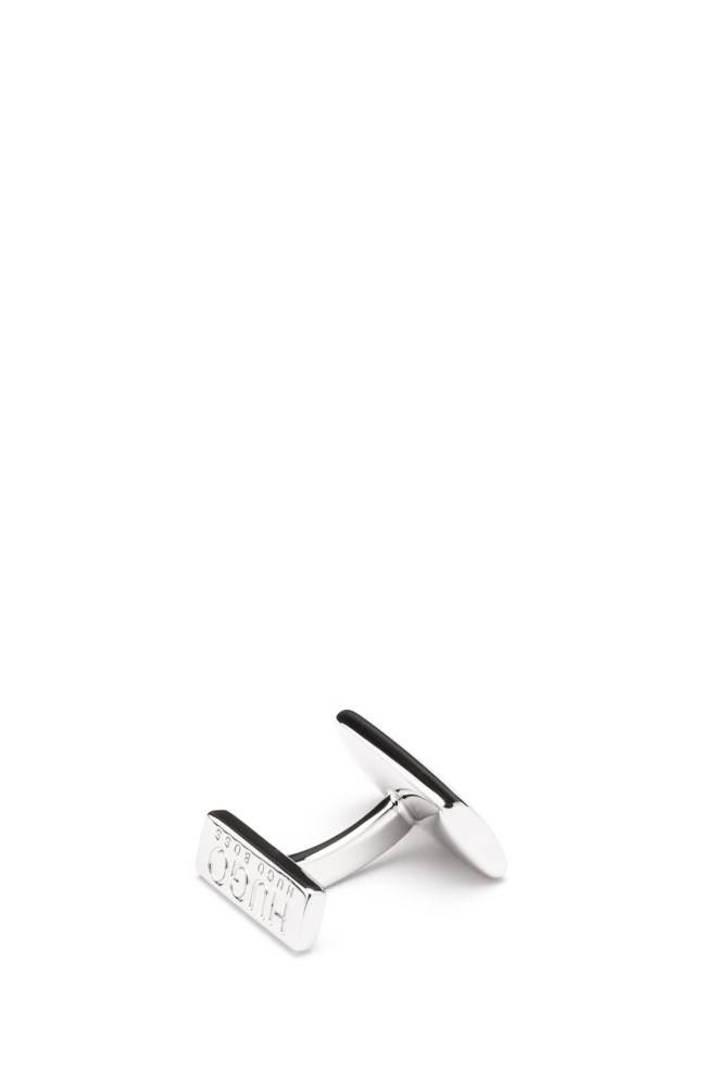 Hugo Boss Rectangular cufflinks Sølv | z8y6voAx