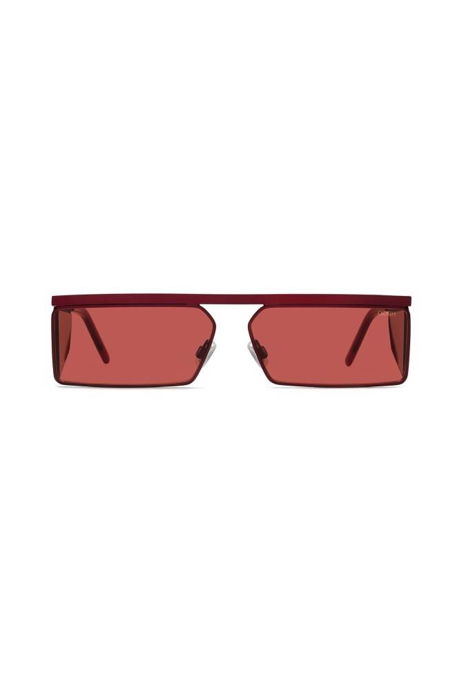 Hugo Boss Rectangular sunglasses Rød | CBjVfPJZ