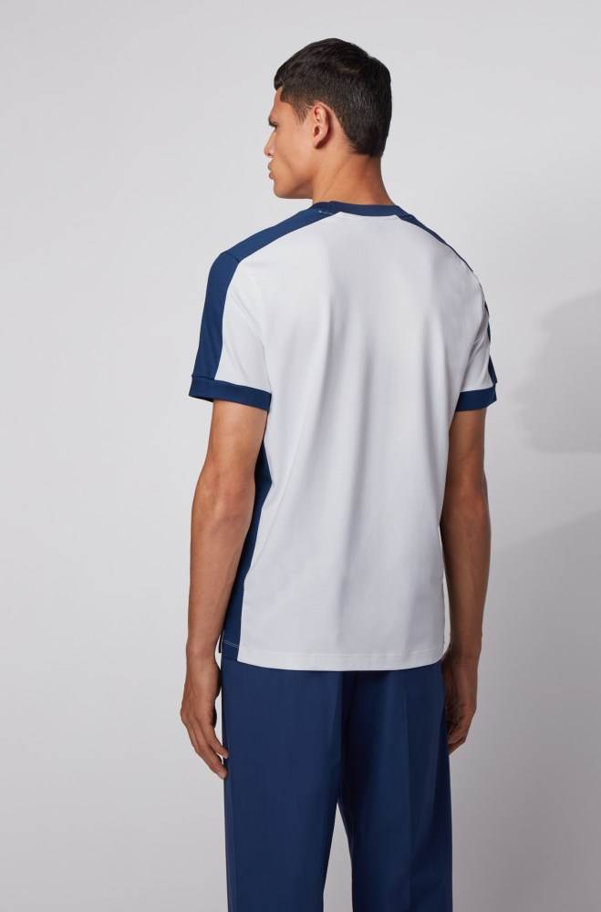 Hugo Boss Regular-fit T-shirt Hvite | vaiVNkNG