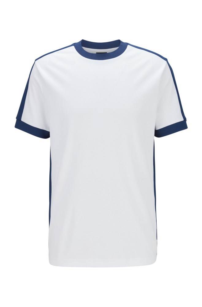 Hugo Boss Regular-fit T-shirt Hvite | vaiVNkNG