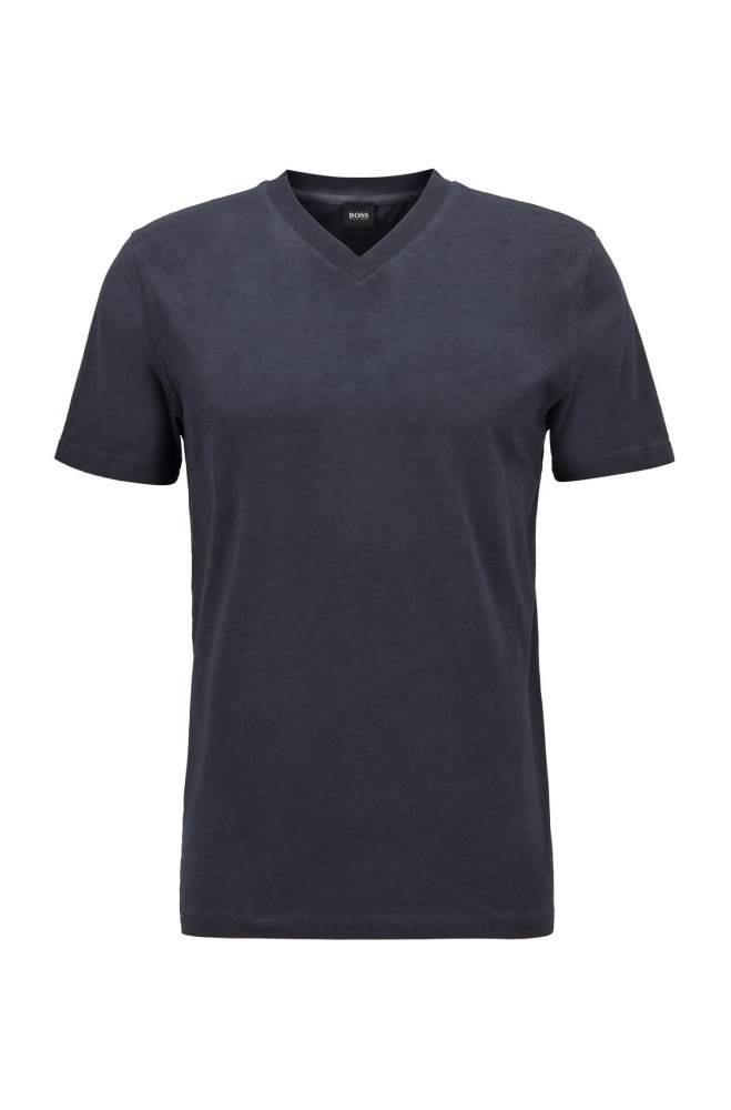 Hugo Boss Regular-fit T-shirt Mørke Blå | s5e0hFEx