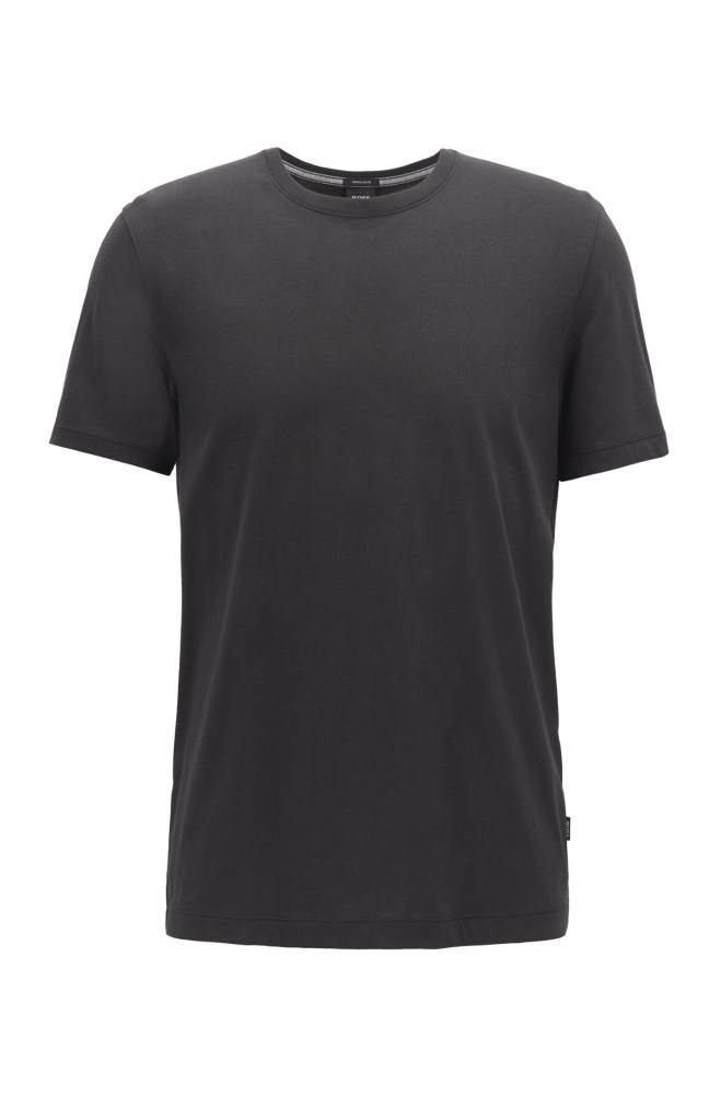 Hugo Boss Regular-fit T-shirt Svarte | HYagNSk3