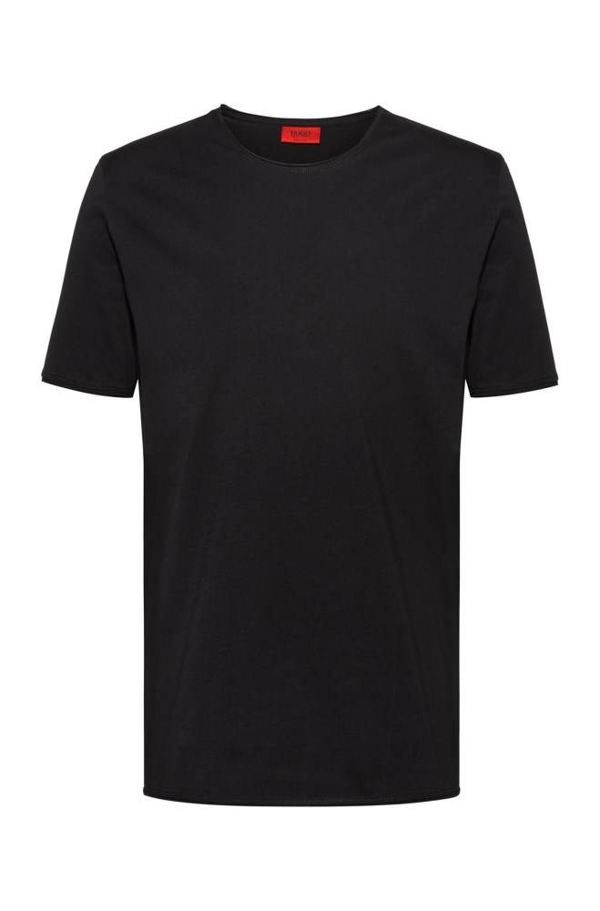 Hugo Boss Regular-fit T-shirt Svarte | LP1tEli8