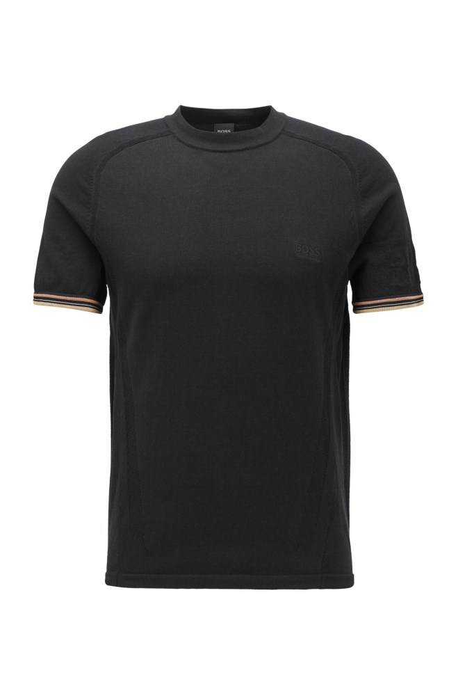 Hugo Boss Regular-fit T-shirt Svarte | igGgQqQZ