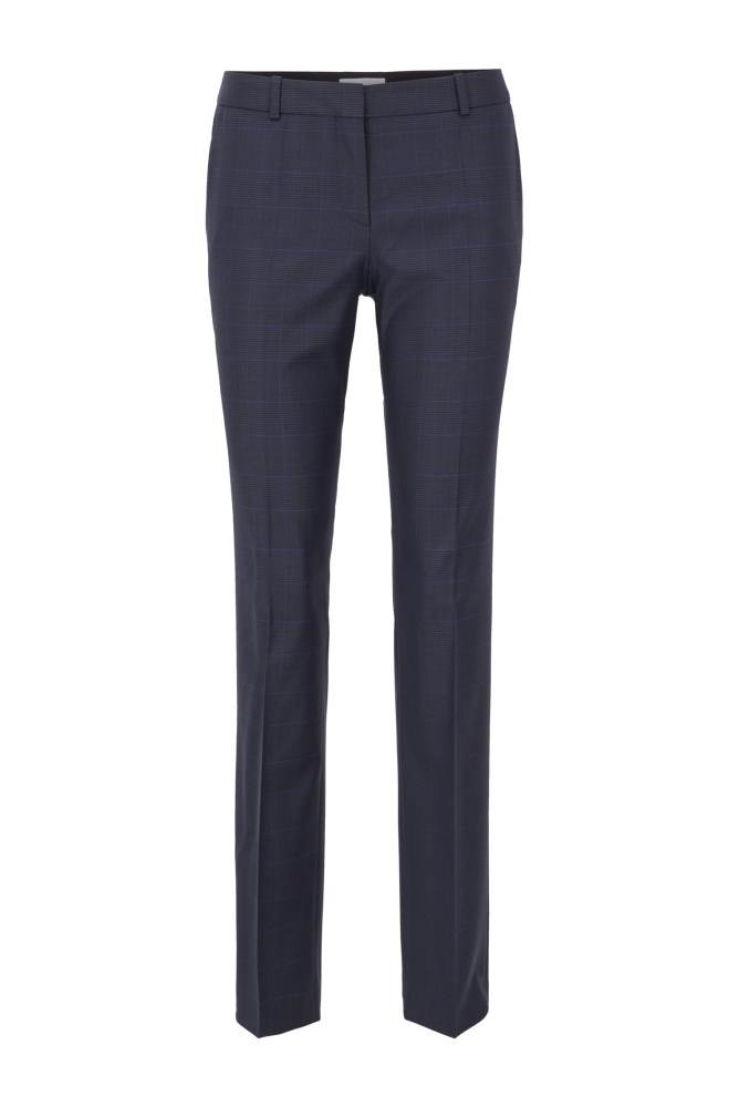 Hugo Boss Regular-fit checked trousers Patterned | lVDljWvH