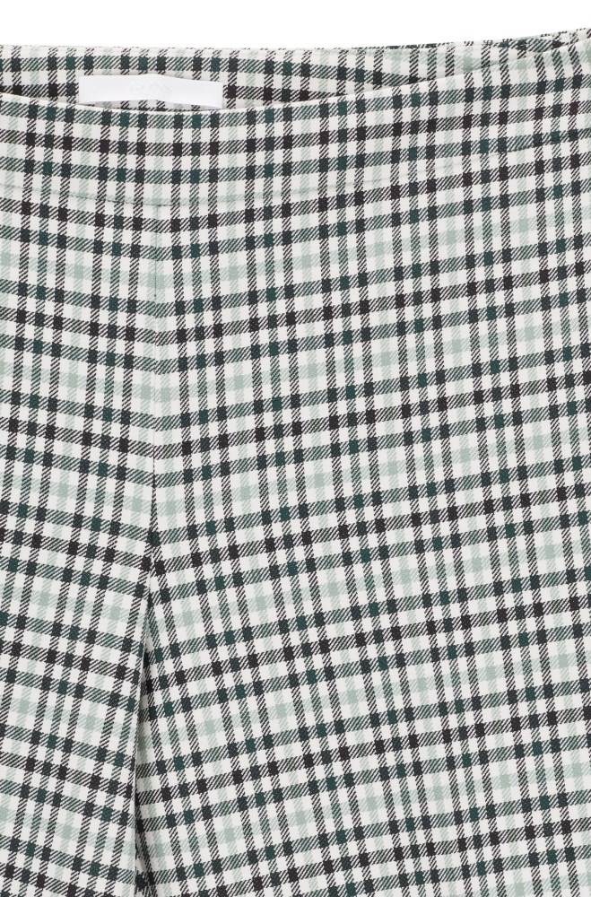 Hugo Boss Regular-fit checked trousers Patterned | uvY4Ng9R