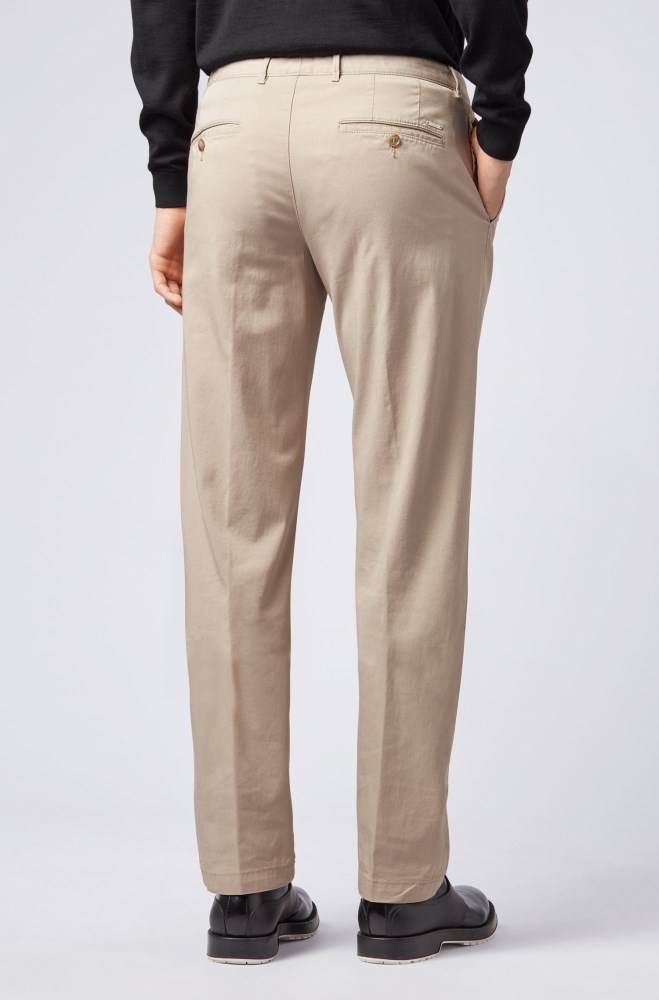 Hugo Boss Regular-fit chinos Beige | oe63fgGW