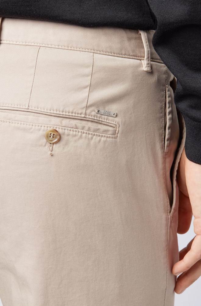 Hugo Boss Regular-fit chinos Beige | oe63fgGW