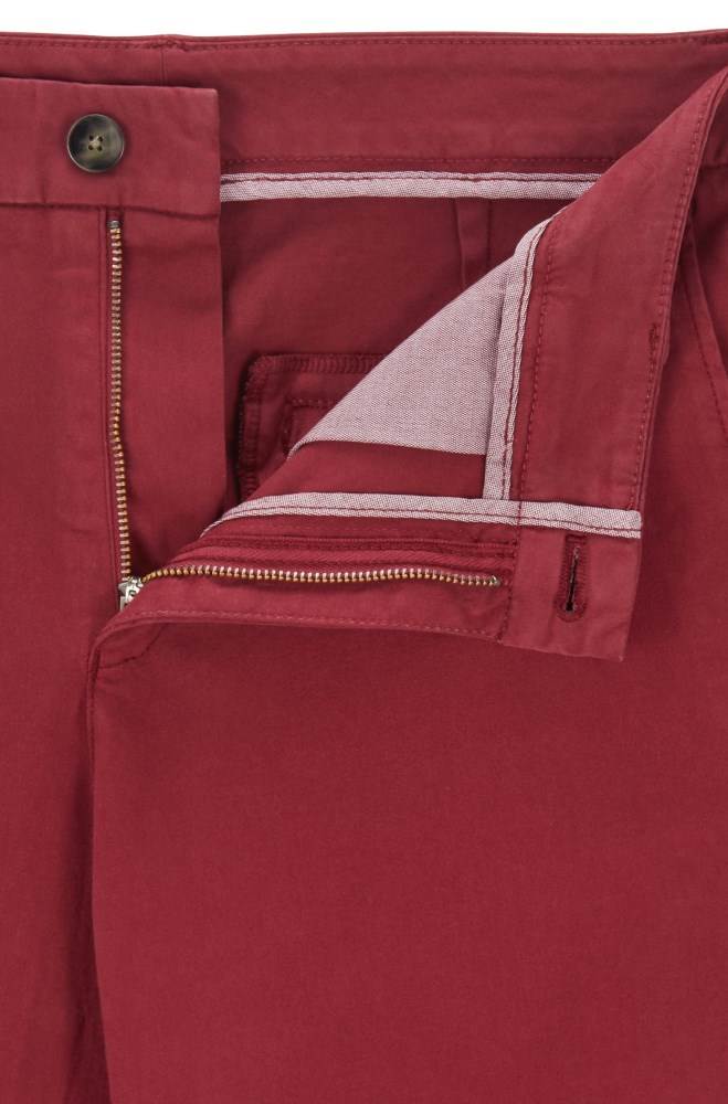 Hugo Boss Regular-fit cropped chinos Rød | 22Yw8YdR