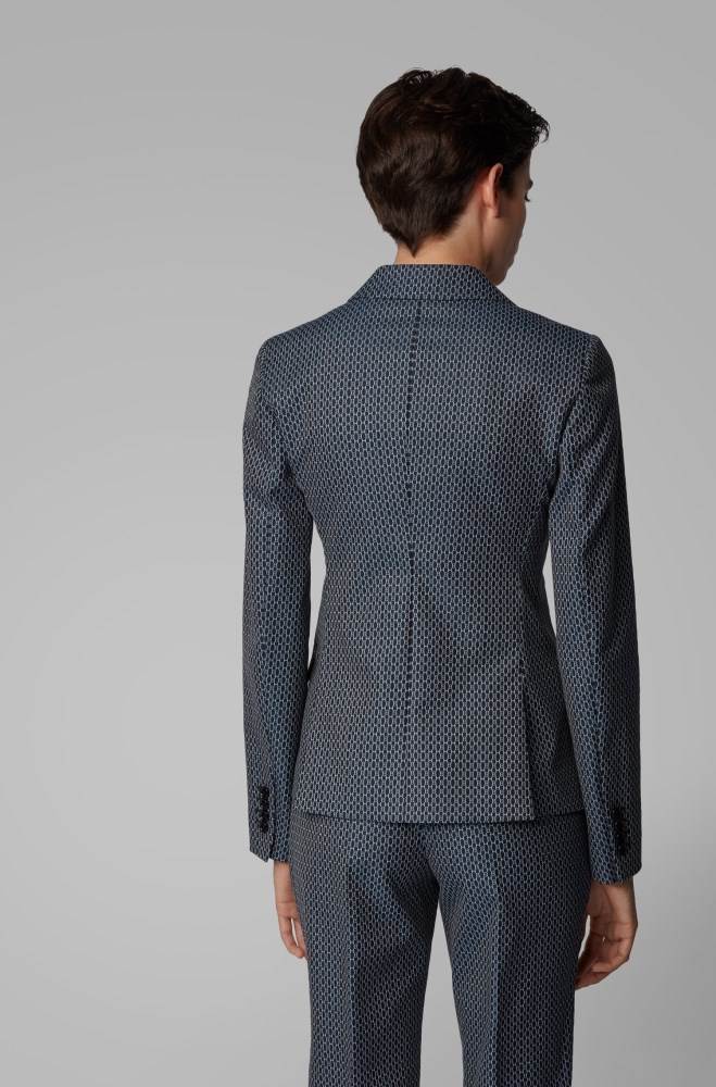 Hugo Boss Regular-fit jacket Patterned | Kd3TDco2