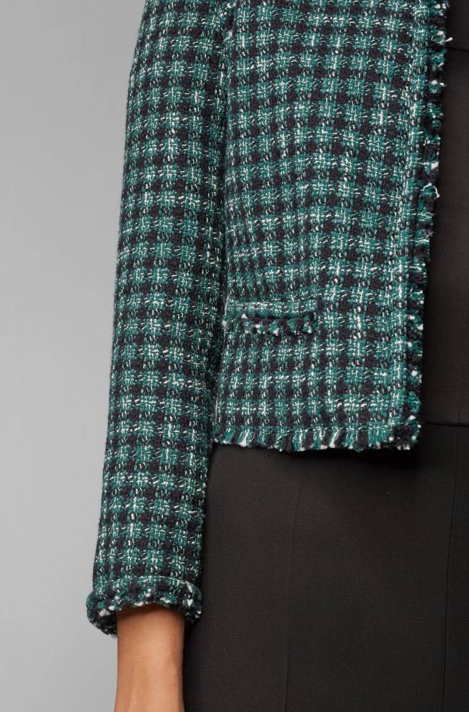 Hugo Boss Regular-fit jacket Patterned | TkidKK5l