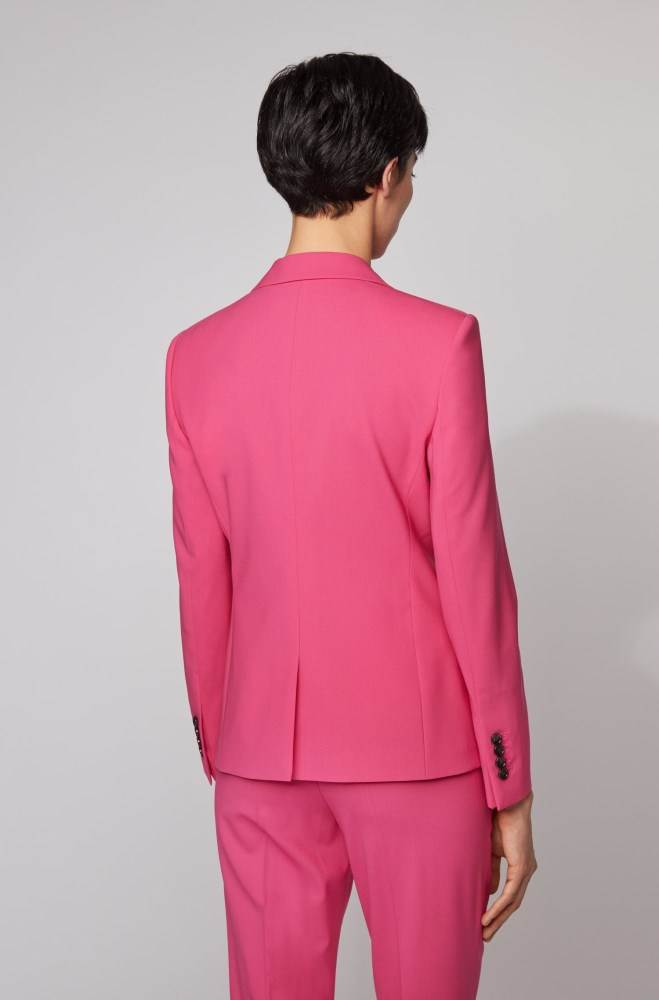 Hugo Boss Regular-fit jacket Rosa | j8UdLT8d