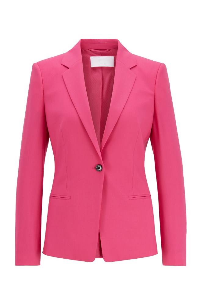 Hugo Boss Regular-fit jacket Rosa | j8UdLT8d