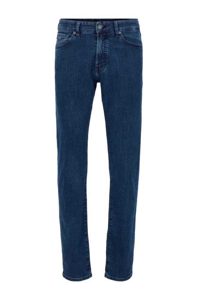 Hugo Boss Regular-fit jeans Blå | 3J3l44wu