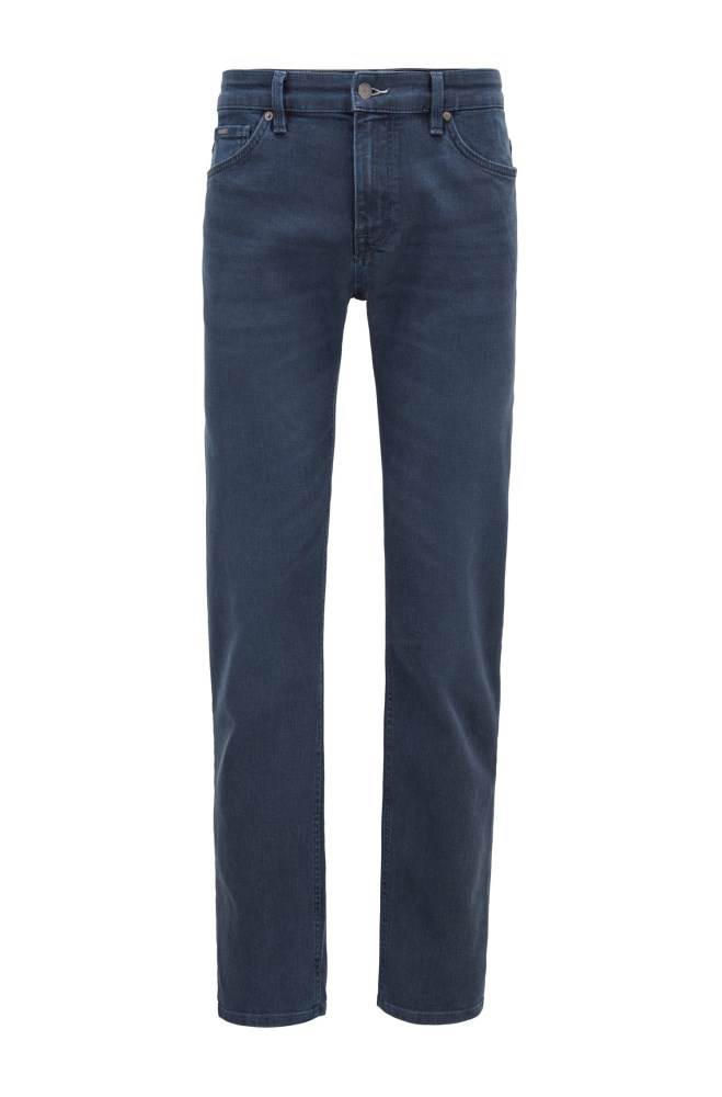 Hugo Boss Regular-fit jeans Blå | G4NgvtRo