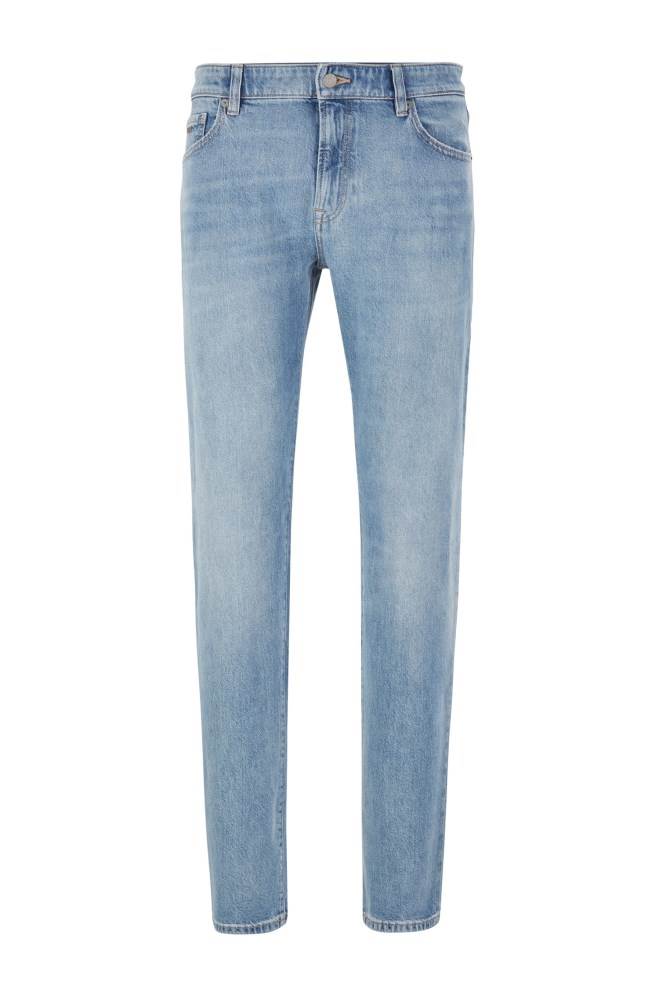 Hugo Boss Regular-fit jeans Blå | R6TBITY5