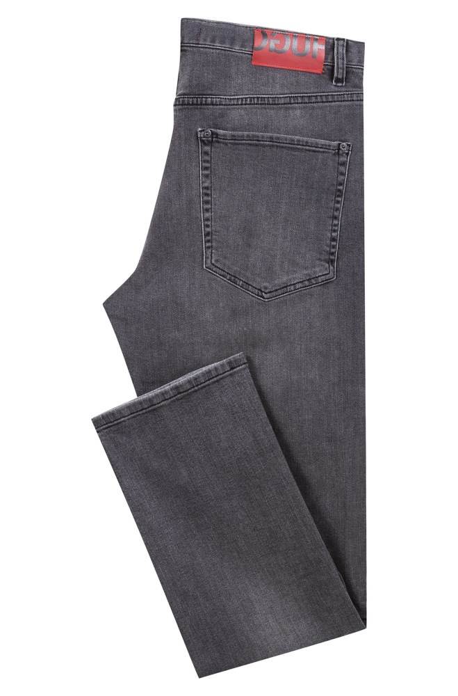 Hugo Boss Regular-fit jeans Grå | k6khgxCs