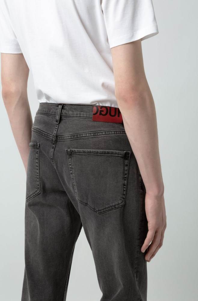 Hugo Boss Regular-fit jeans Grå | k6khgxCs